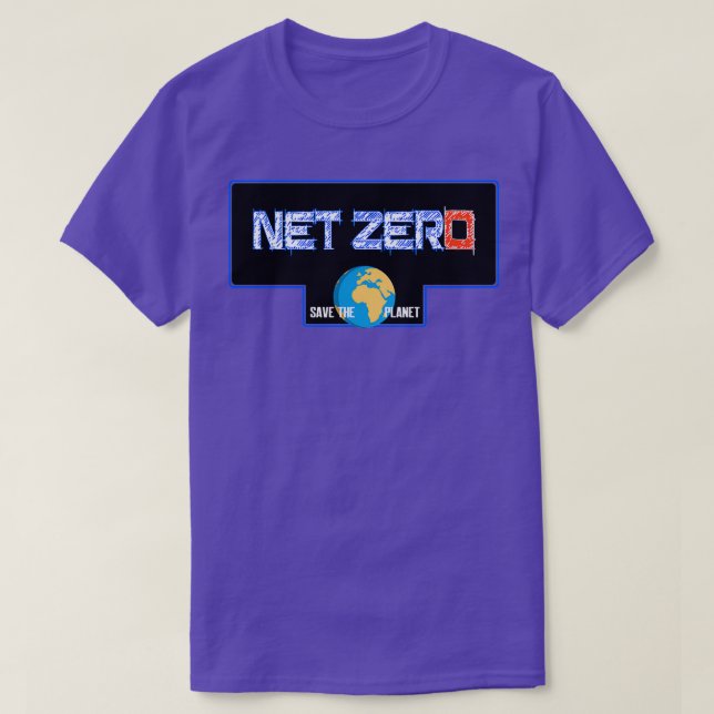 T-shirt Zéro net (Design devant)