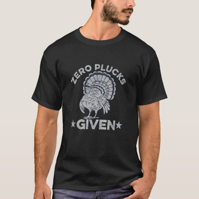 T-shirt Zéro Plucks donné Pun pour un expert Turquie (Devant)