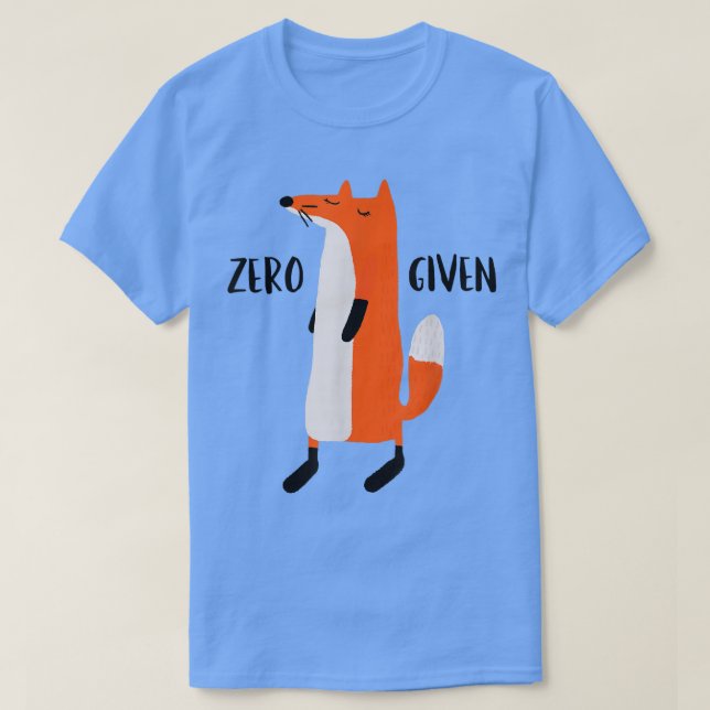 T-shirt Zéro Pour DonnéDrôle Mignonne Pour (Design devant)