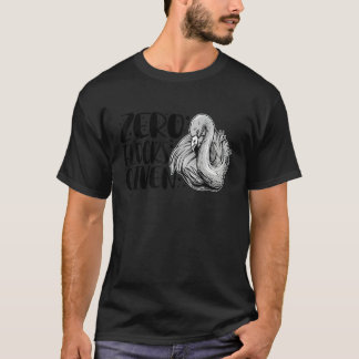 T-shirt Zéro troupeaux donnés Animal Flamant rose pour h