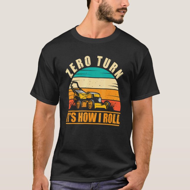 T-shirt Zéro Virage C'est Comment Je Roule Aménagement Pay (Devant)