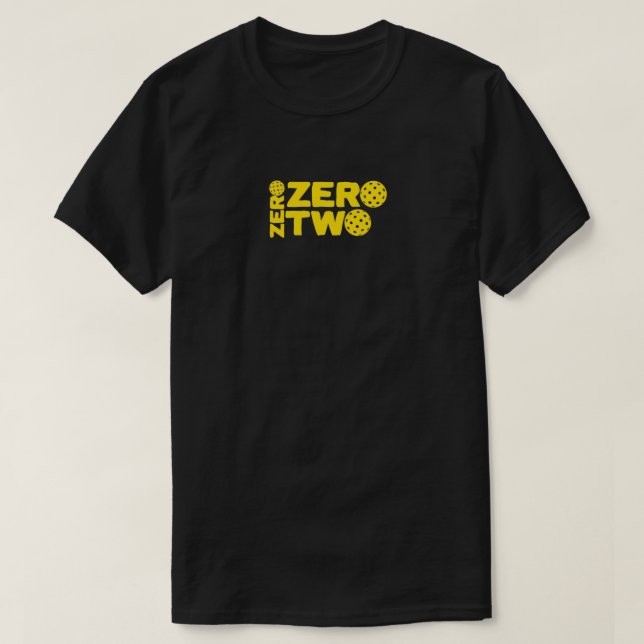 T-shirt Zéro zéro deux (Design devant)