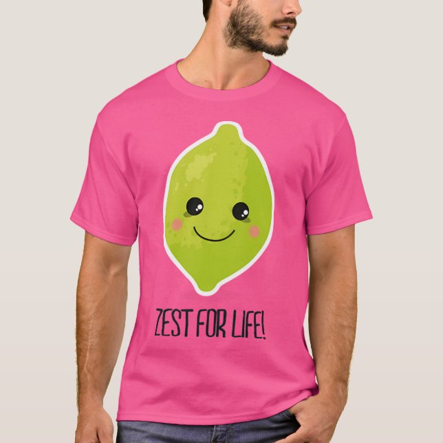 T-shirt Zest for Life (Devant)