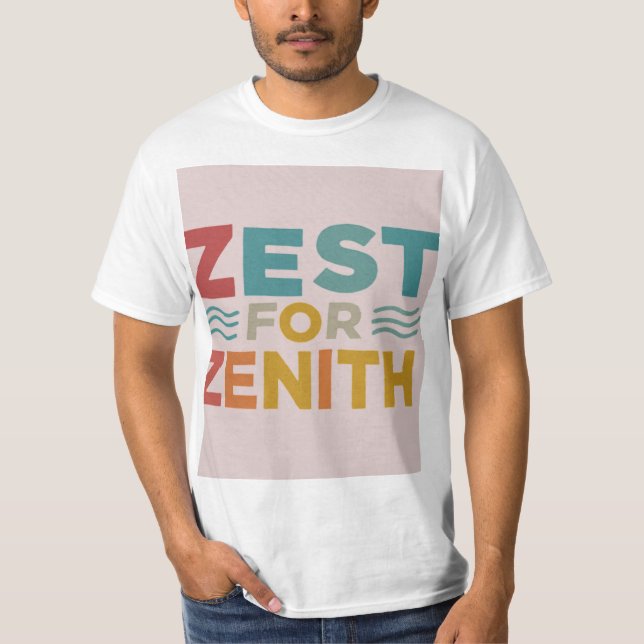 T-shirt Zest pour Zénith (Devant)