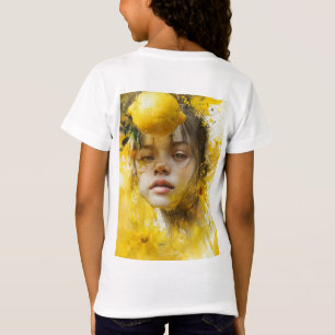 T-Shirt Zeste de citron : Un portrait de la radiance juvén