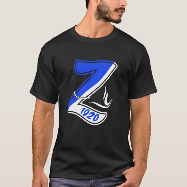 T-shirt Zeta Phi Beta Sororité (Devant)