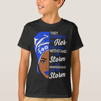 T-shirt Zeta Phi Beta Sorority Black Women Pride Melanin A
