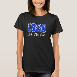 T-shirt Zeta Phi Beta Sorority Paraphernalia, Zeta Phi Bet