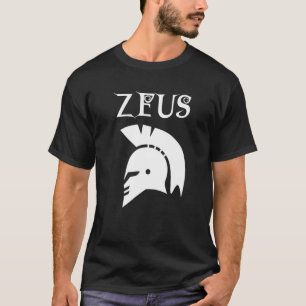 T-shirt Zeus Costume Simple Classic Greek God Workout Zeus