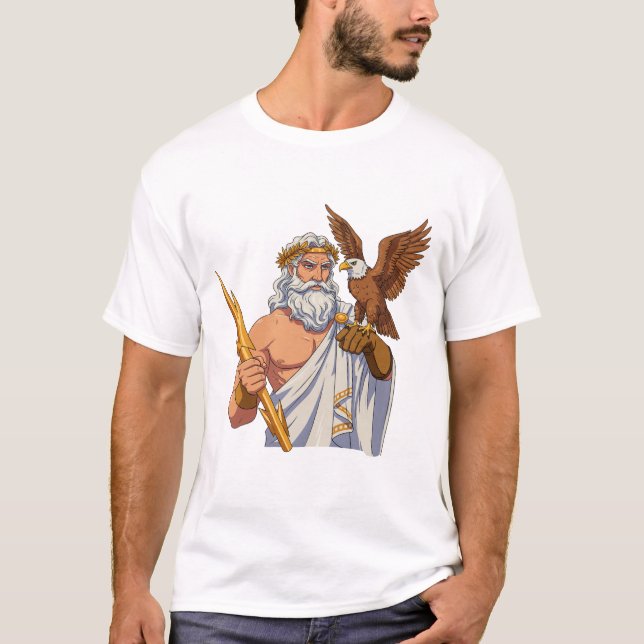 T-shirt Zeus dieu du ciel (Devant)