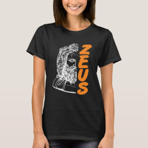 T-shirt Zeus dieu grec de la foudre puissance force olympu
