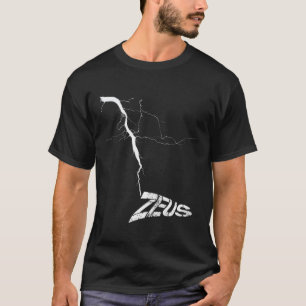 T-shirt Zeus Grec Mythologie Grec Dieu Ancien Grèce Ligh
