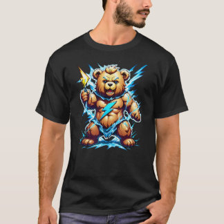 T-shirt Zeus Greek God of Lighting & Thunder Teddy Bear Ca