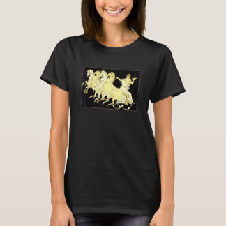 T-shirt Zeus In Chariot With Thunder And Horses