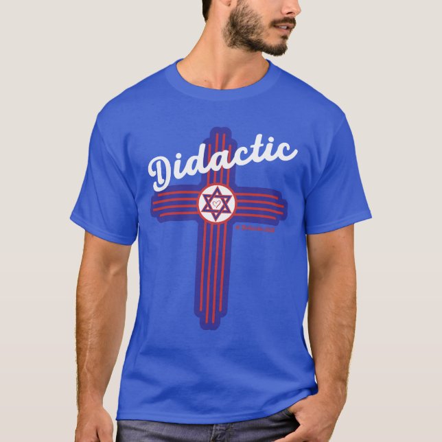 T-shirt Zia Powered Faith 2025 (Devant)