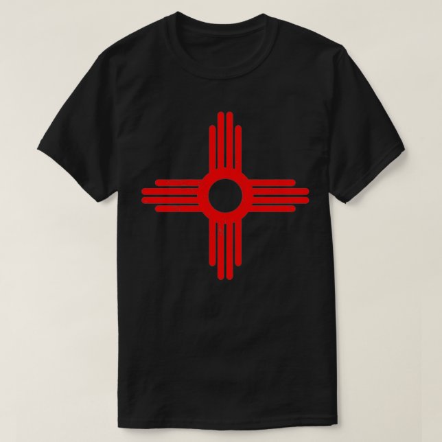 T-shirt Zia Sun Zia Pueblo Nouveau Mexique Amérindiens Sac (Design devant)