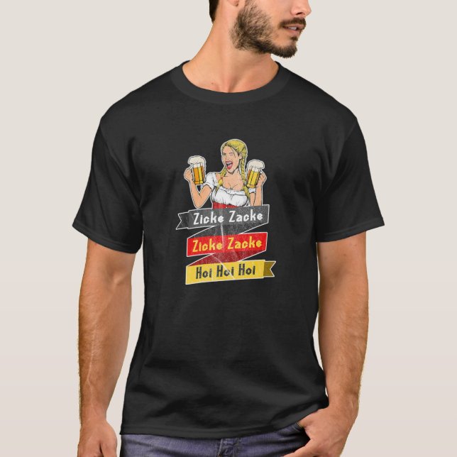 T-shirt Zicke Zacke Zacke Hoi Hoi (Devant)