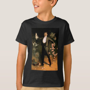 T-shirt Zig de Zan exécutant avec des lapins et des roses