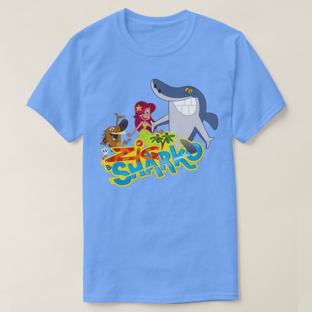 T-shirt zig et sharko 16 (Design devant)