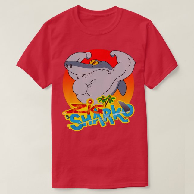 T-shirt Zig Et Sharko Jeux Un Zig Et Sharko Jeux 1 (Design devant)