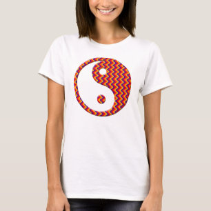 T-shirt Zig Zag Yin Yang