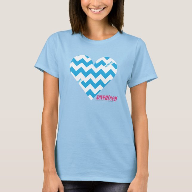 T-shirt ZigZag Aqua 4 (Devant)