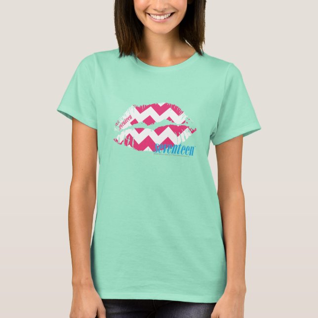 T-shirt ZigZag Magenta (Devant)