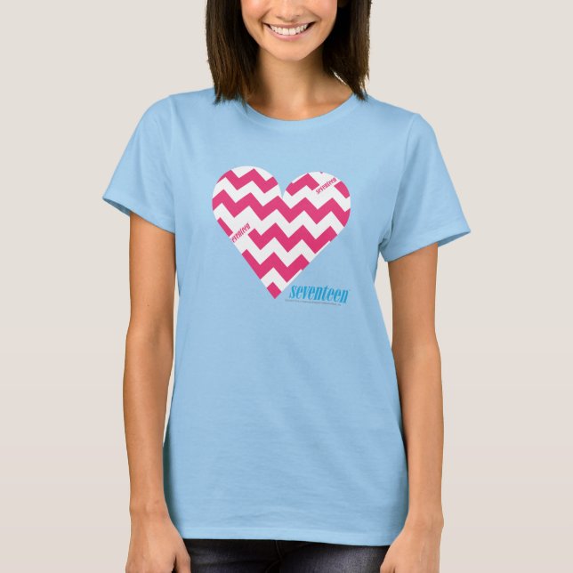 T-shirt ZigZag Magenta 3 (Devant)