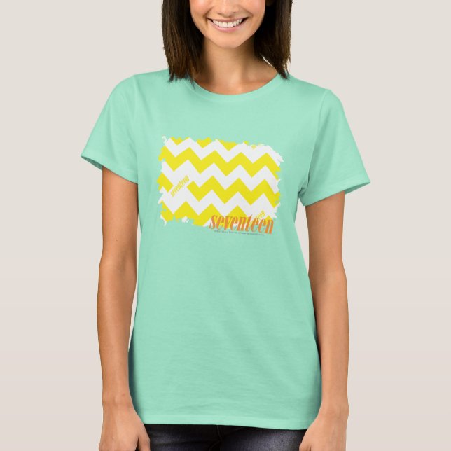 T-shirt ZigZag Yellow 2 (Devant)