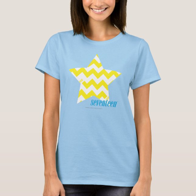 T-shirt ZigZag Yellow 3 (Devant)
