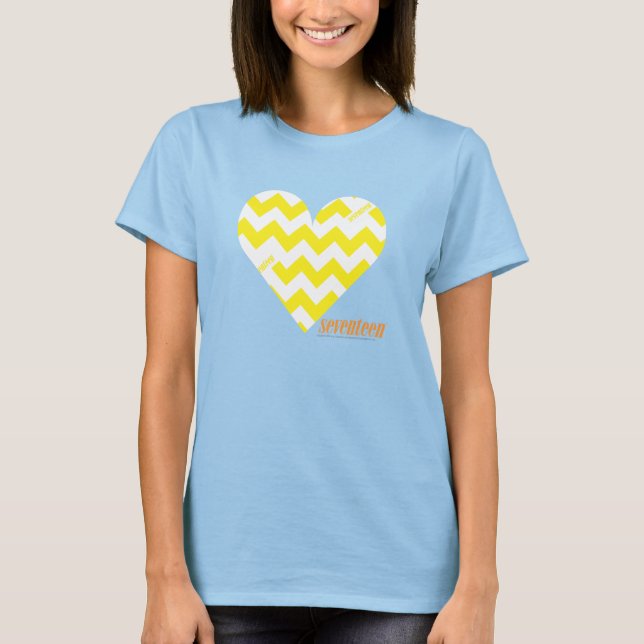 T-shirt ZigZag Yellow 4 (Devant)