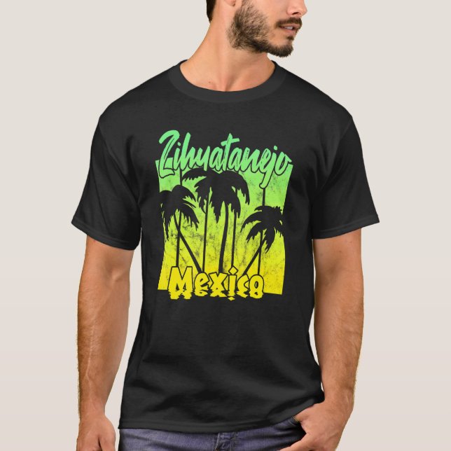 T-shirt Zihuatanejo Mexique (Devant)