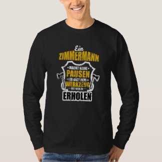 T-shirt Zimmermann - Outil artisan menuisier Charpentier