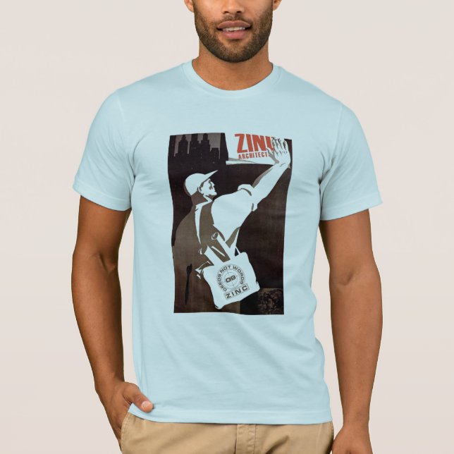 T-shirt Zinc T - Affiche de propagande (Devant)