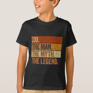T-shirt Zio l'homme le mythe la légende drôle rétro père