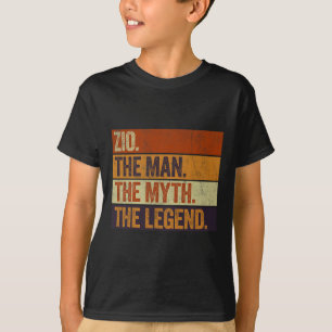 T-shirt Zio L'Homme Le Mythe La Légende Funny Retro Père