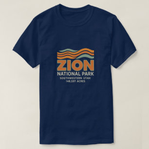 T-shirt Zion National Park - Narrows & Angels Landing - 1