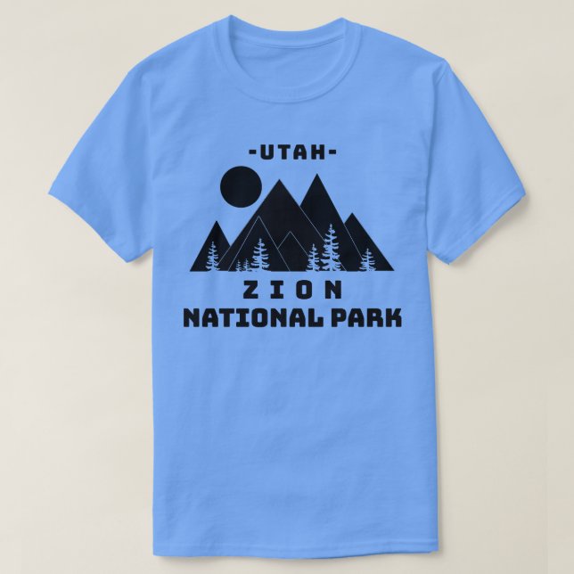 T-shirt Zion National Park Utah (Design devant)
