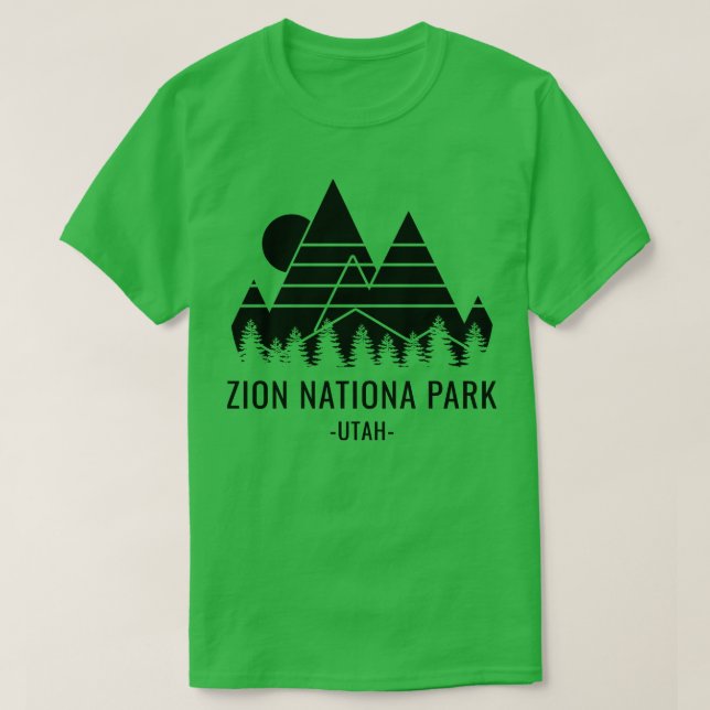 T-shirt Zion National Park Utah 2 (Design devant)