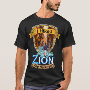 T-shirt Zion National Park Utah I Randonnée Les Étroits Ré