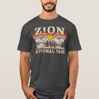 T-shirt Zion National Park Vintage Wild