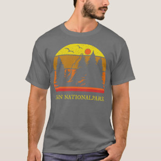 T-shirt Zion Nationalpark Retro Vintage
