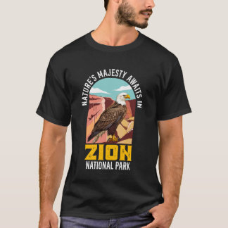 T-shirt Zion NATURE'S MAJESTY IN ZION NATIONAL PARK FUNNY 
