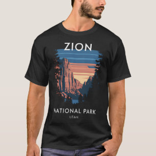T-shirt Zion Parc National Scénique Utah