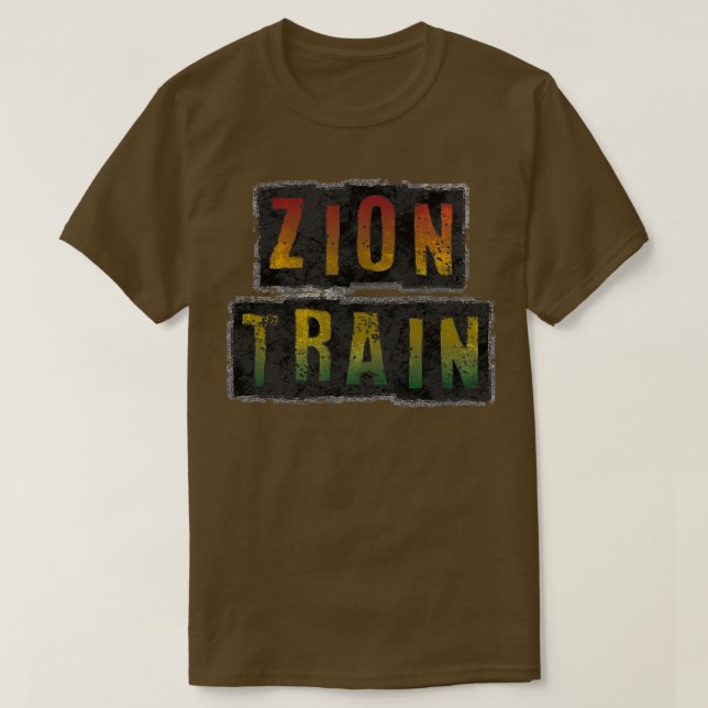 T-shirt zion train (Design devant)