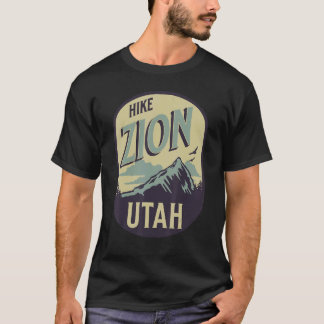 T-shirt Zion Utah Hike Mountain Outdoors