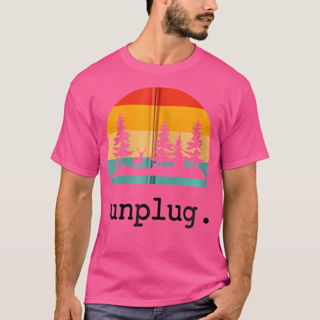 T-shirt Zip de randonneur (Devant)