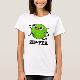 T-shirt Zip pea Funny Zippy Pea Pun