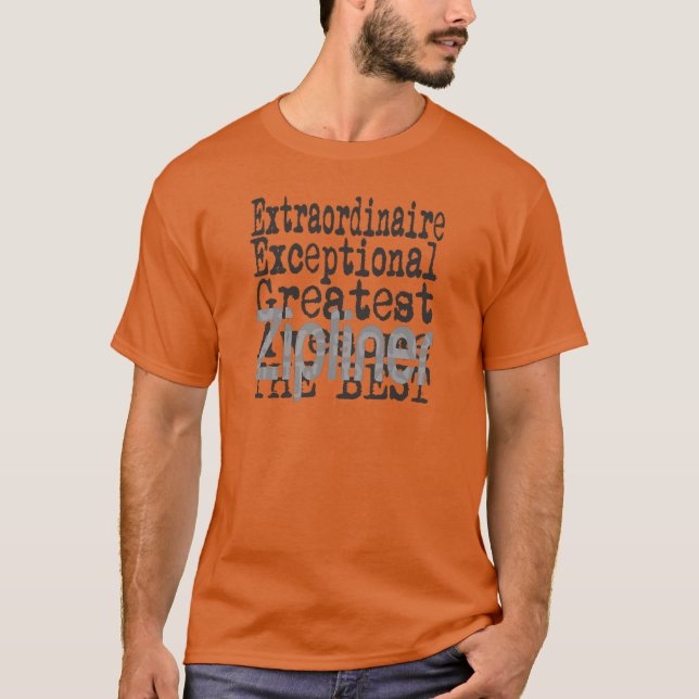 T-shirt Zipliner Extraordinaire (Devant)