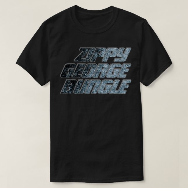 T-shirt Zippy George Bungle (Design devant)